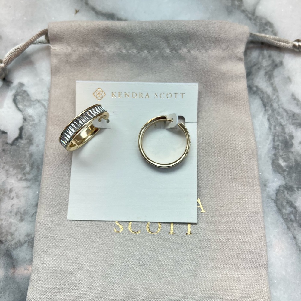 Kendra Scott Gold Jack Earrings